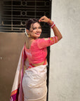 Top Trending Vitthala Contrast Paithani Saree Rakhumai Soft Silk Traditional Design