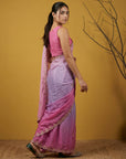 Fendy Satin Designer Saree with Gotapatti Work and Cutwork Piping Border Party Wedding Wear Saree