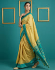 Rama Handloom Soft Silk Saree with Zari Weaving, Contrast Muniya Border  Traditional Pallu – Rich Look Silk Saree with Blouse Piece