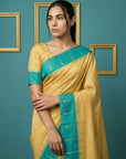 Rama Handloom Soft Silk Saree with Zari Weaving, Contrast Muniya Border  Traditional Pallu – Rich Look Silk Saree with Blouse Piece
