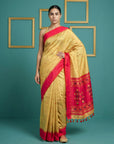 Red Handloom Soft Silk Saree with Zari Weaving, Contrast Muniya Border  Traditional Pallu – Rich Look Silk Saree with Blouse Piece